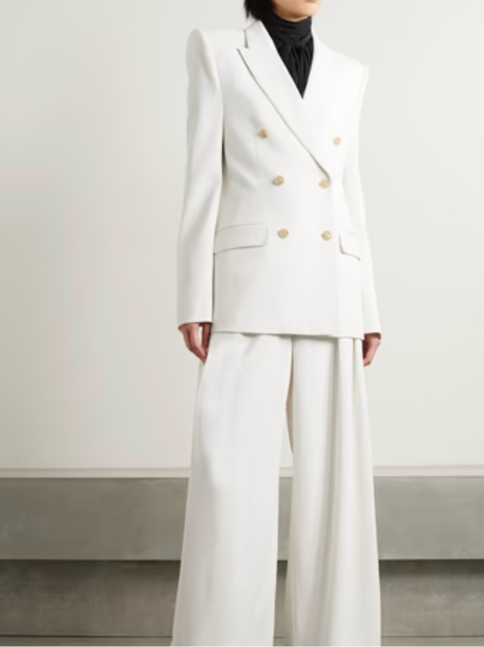 Khaite Doubke Breasted Blazer